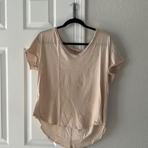 Free People nude tee